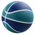 Ballon de basketball extérieur antidrapant bleu et vert