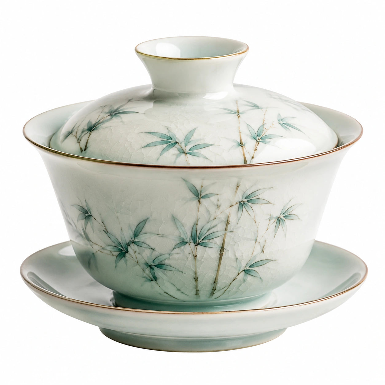 Gaiwan en Porcelaine Magnolia, Vert