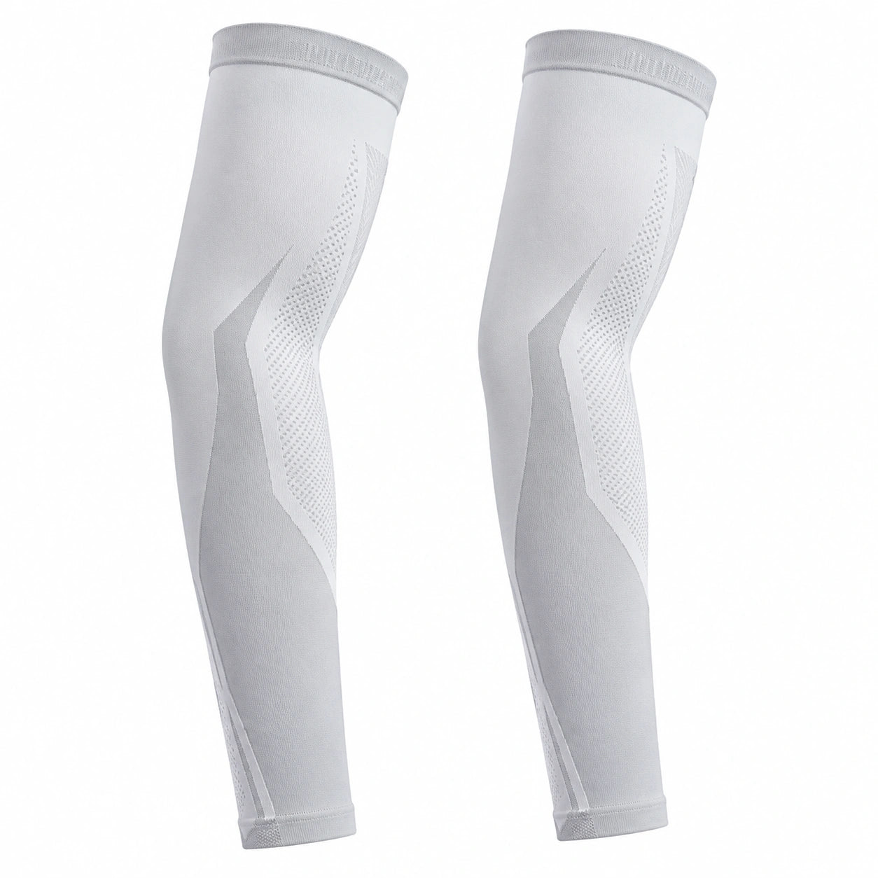 Manchettes de Compression Sportives Bleu avec Protection UV