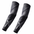 Manchons de Compression Sport Noirs pour Bras