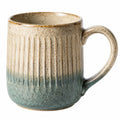 Mug en céramique 350ml émaillé vert
