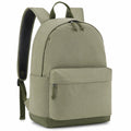 Sac à dos beige avec détails marron - 20L