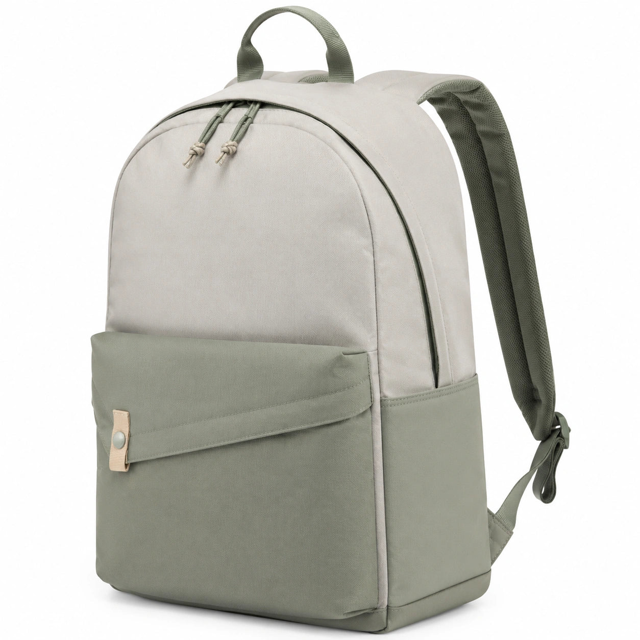 Sac à dos multifonction beige 30L pour travail et voyage