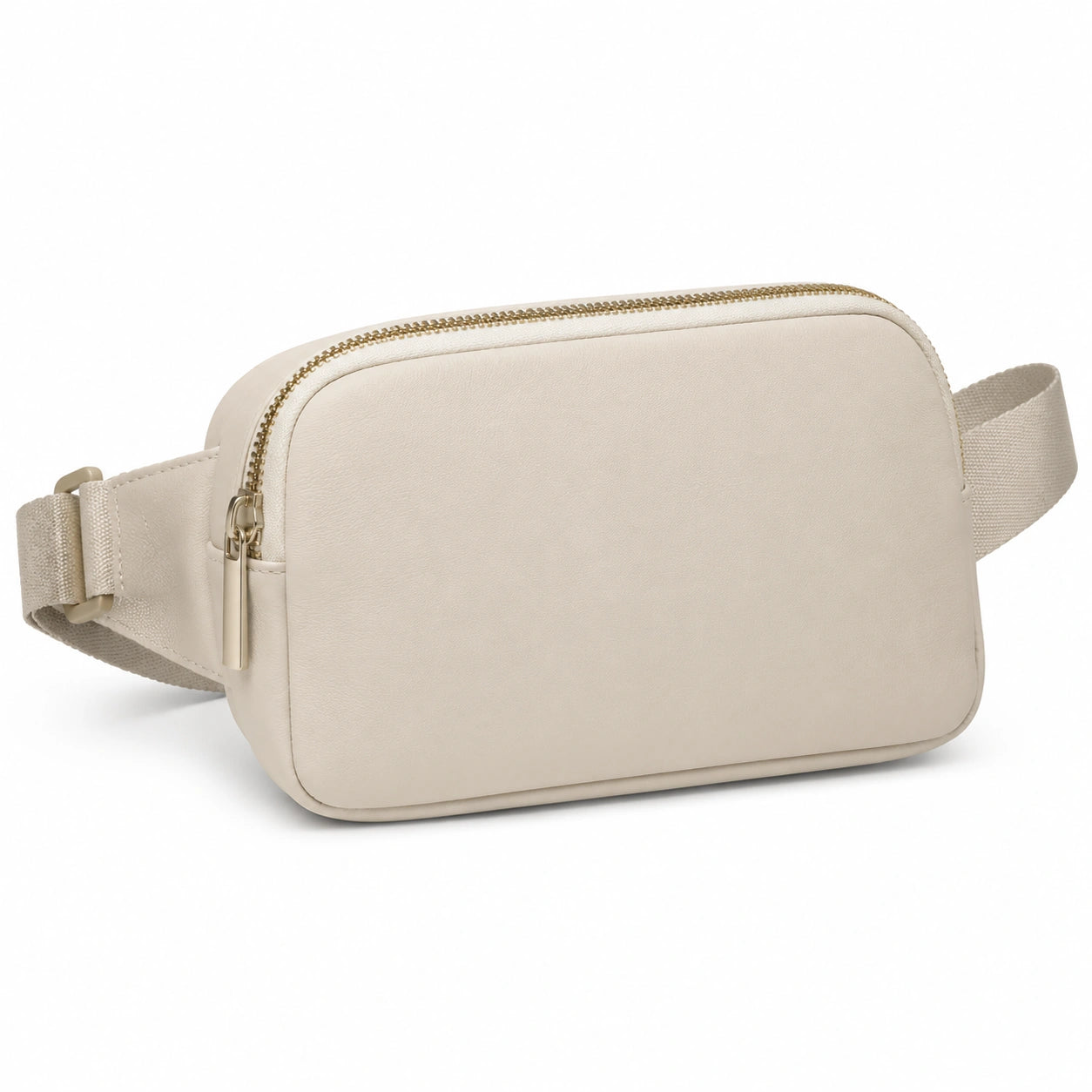 Sac banane utilitaire beige avec sangle réglable
