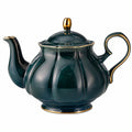 Théière classique ondulée vert clair 750ml