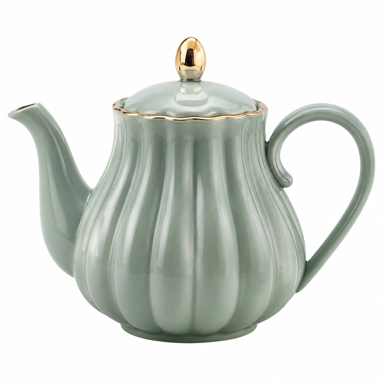 Théière en Céramique 1000ml Gris
