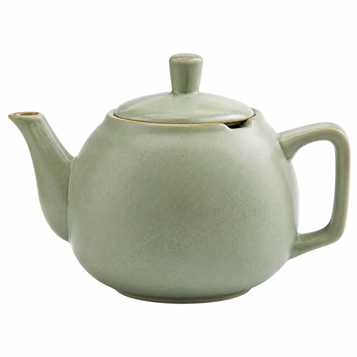 Théière en céramique motifs abeille et fleurs bleu
