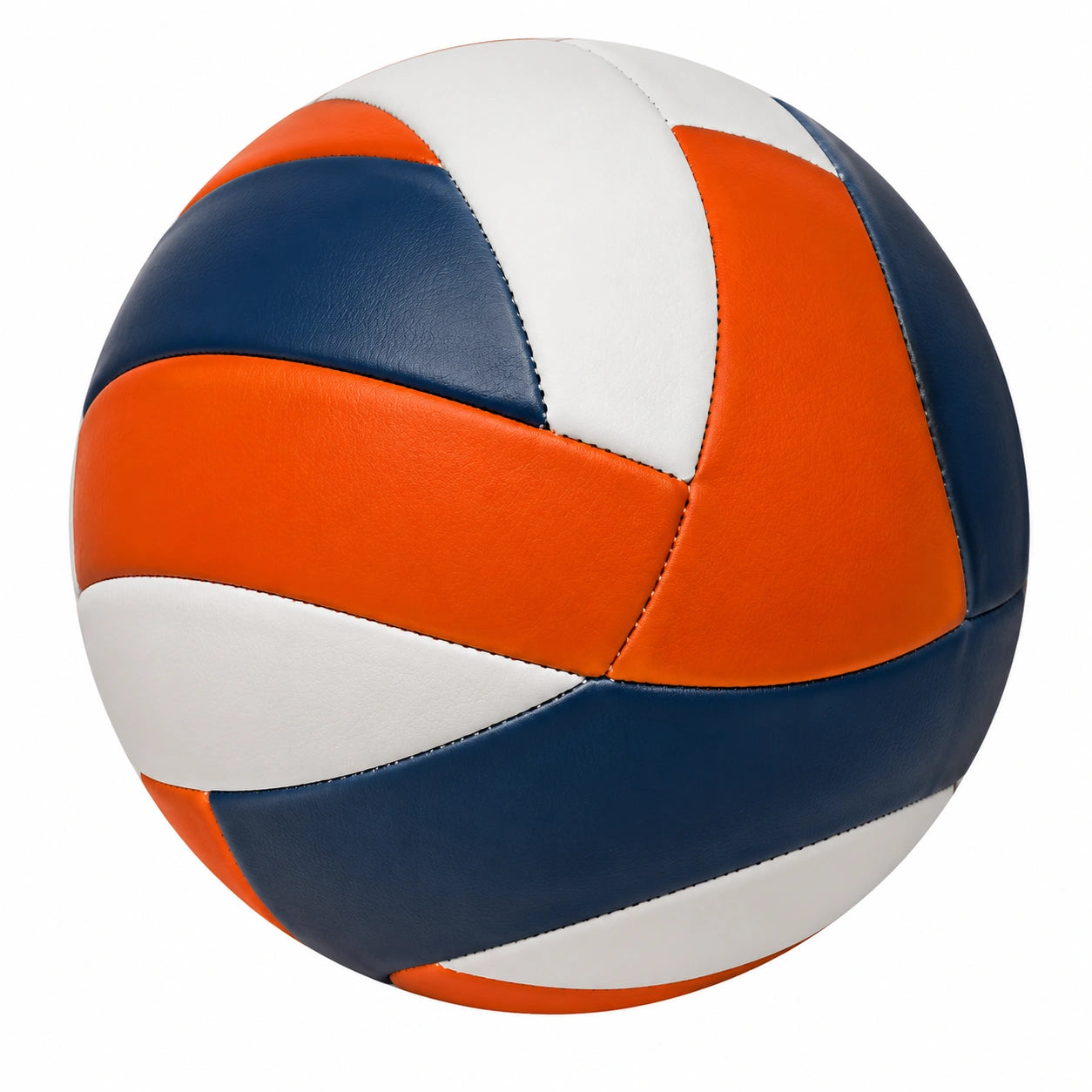 Ballon de volley-ball Orange, Bleu et Blanc