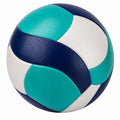 Ballon de volley turquoise et blanc pour extérieur et intérieur