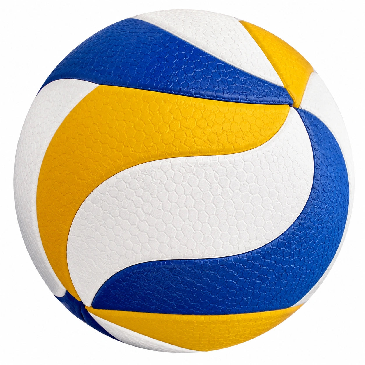 Ballon de volleyball extérieur Bleu/Jaune/Blanc