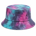 Chapeau Bob Tie-Dye Multicolore Violet et Bleu