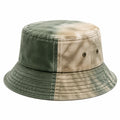 Chapeau Bob Tie-Dye Bicolore Vert et Kaki