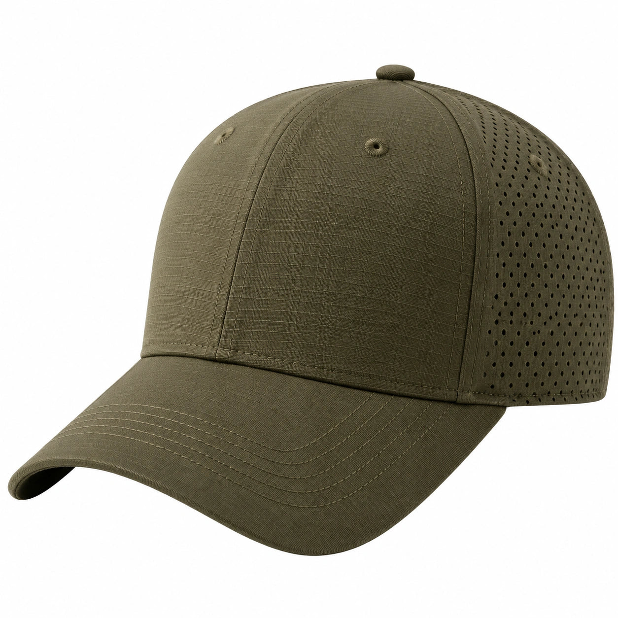 Casquette de Baseball Respirante Kaki - Taille Unique