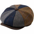 Casquette Gavroche Multicolore en Patchwork