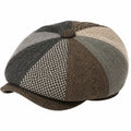 Casquette Gavroche Patchwork Multicolore Élégante