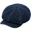 Casquette Gavroche Bleu en Denim Unisexe