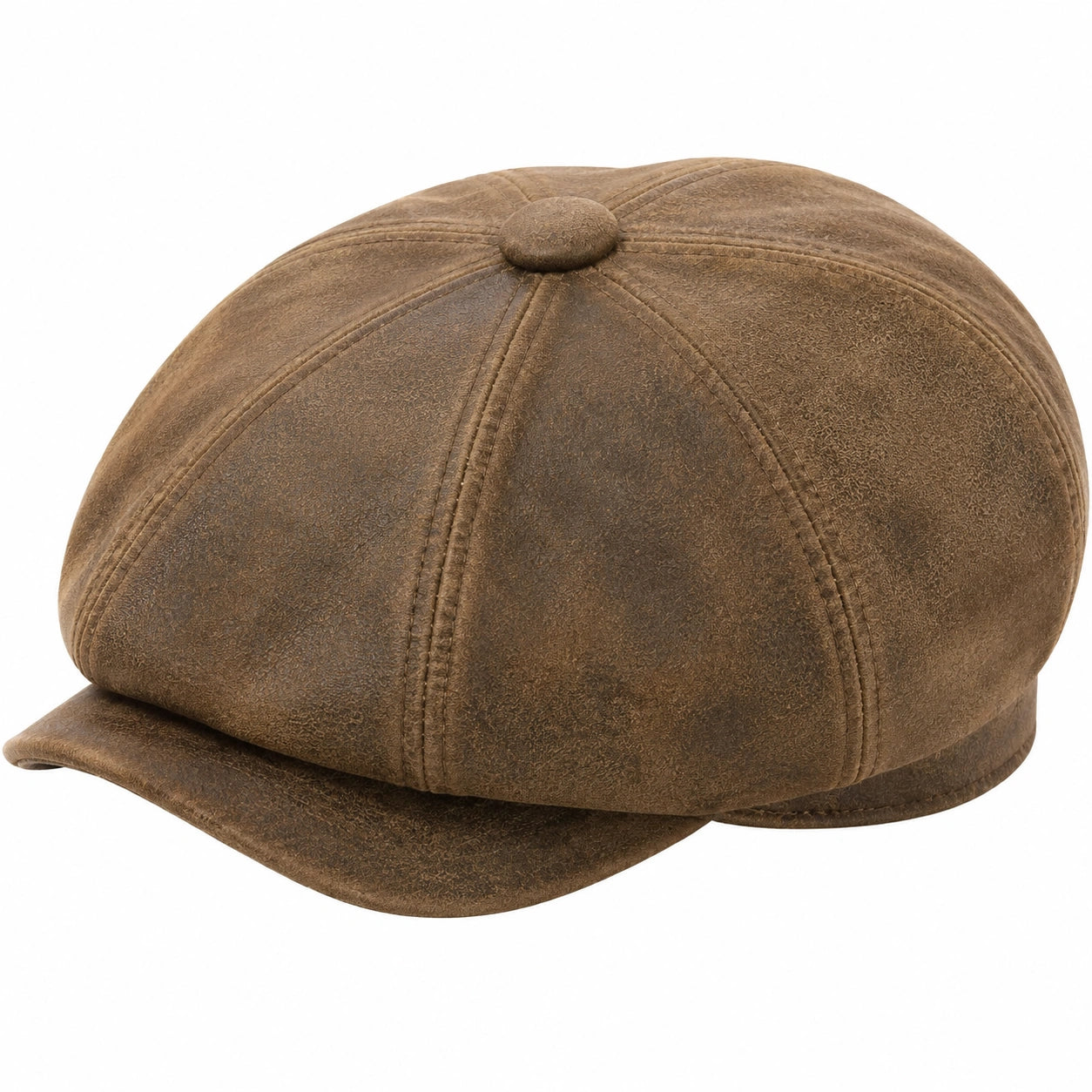 Casquette Gavroche Vintage Marron