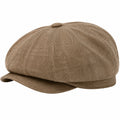 Casquette Gavroche Rétro Marron Clair
